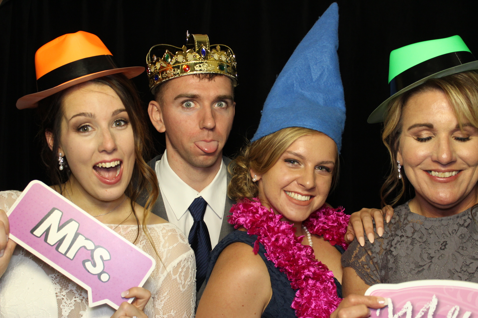 Michala Binkly & Nathan Hall Wedding Reception | View more photos from the event at gallery.photoboothcincy.com/u/PhotoBoothCincy/Michala-Binkly-Nathan-Hall-Wedding-Reception